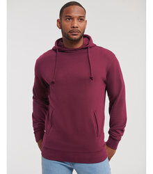 Russell_Pure-Organic-High-Collar-Hooded-Sweat_209M_0R209M041_Model_front