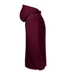 Russell_Pure-Organic-High-Collar-Hooded-Sweat_209M_0R209M0_Burgundy_Side