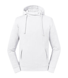 Russell_Pure-Organic-High-Collar-Hooded-Sweat_209M_0R209M0_White_Front
