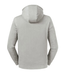 Russell_Pure-Organic-High-Collar-Hooded-Sweat_209M_Stone_Back